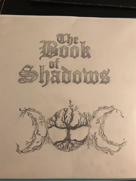 book of shadows pinterest